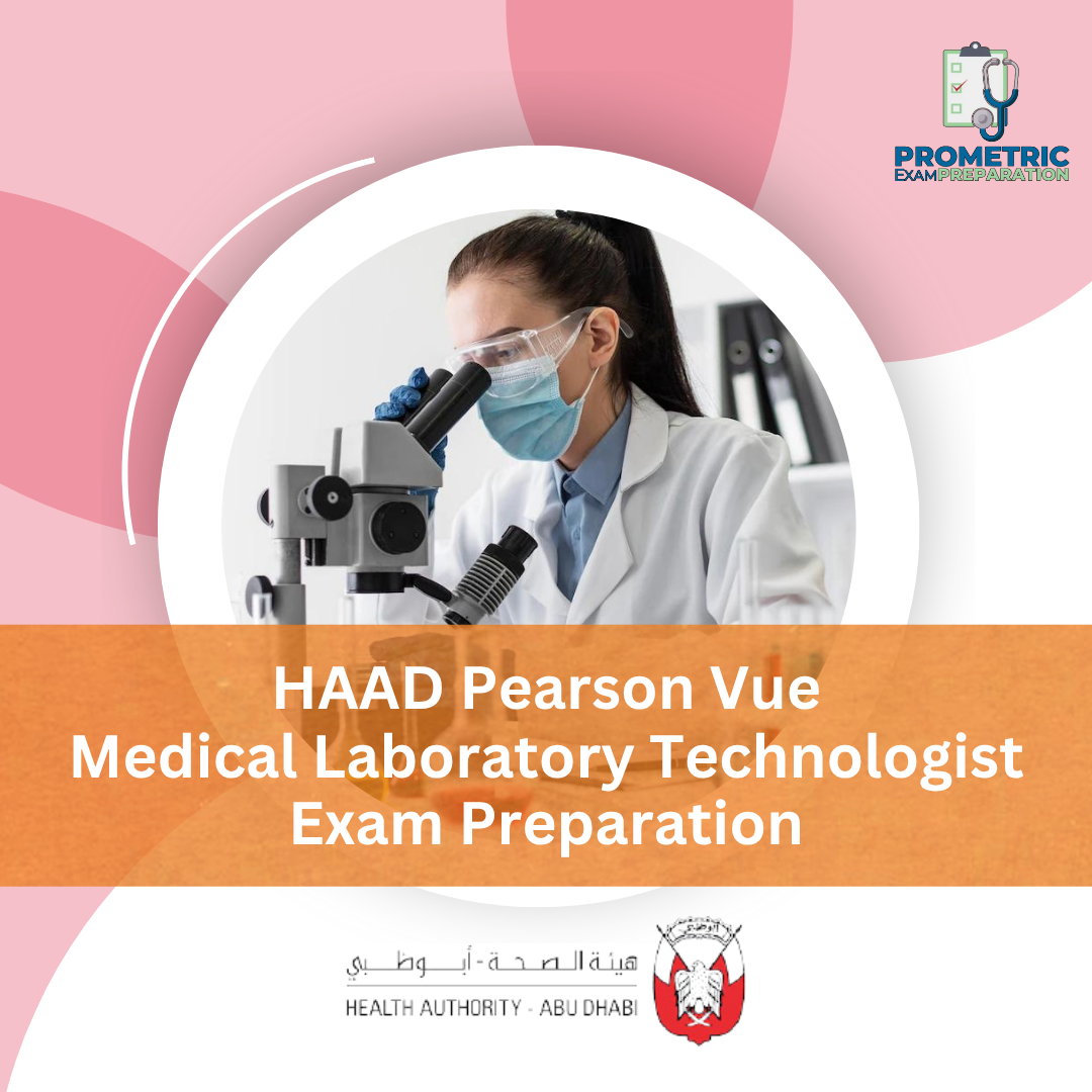 HAAD Pearson Vue Medical Laboratory Technologist Exam Preparation